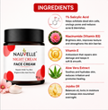 Nauvelle Night Cream Face Cream, Repairs While You Rest, Brightens Skin, 50g