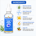 Nauvelle Rosemary Hair Serum, Anti Hair Fall, for All Hair Types, Rosemary Extract, 30 ml