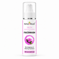 Nauvelle Skin Brightening Face Wash, Gel Form, Rose Extract, Glowing Hydration, Paraben Free, 100 ml