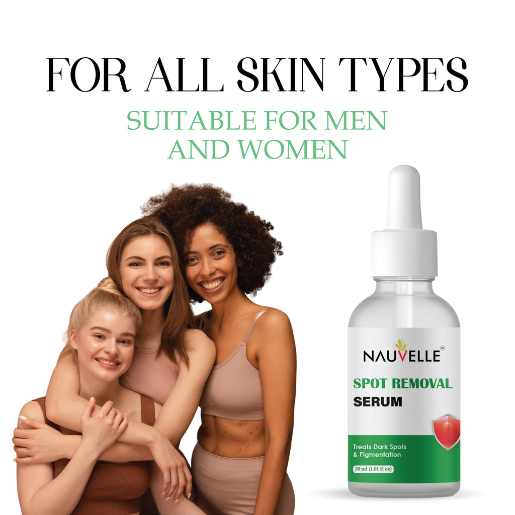 Nauvelle Spot Removal Serum, Treats Dark Spots & Pigmentation, 30ml (1.01 fl oz)