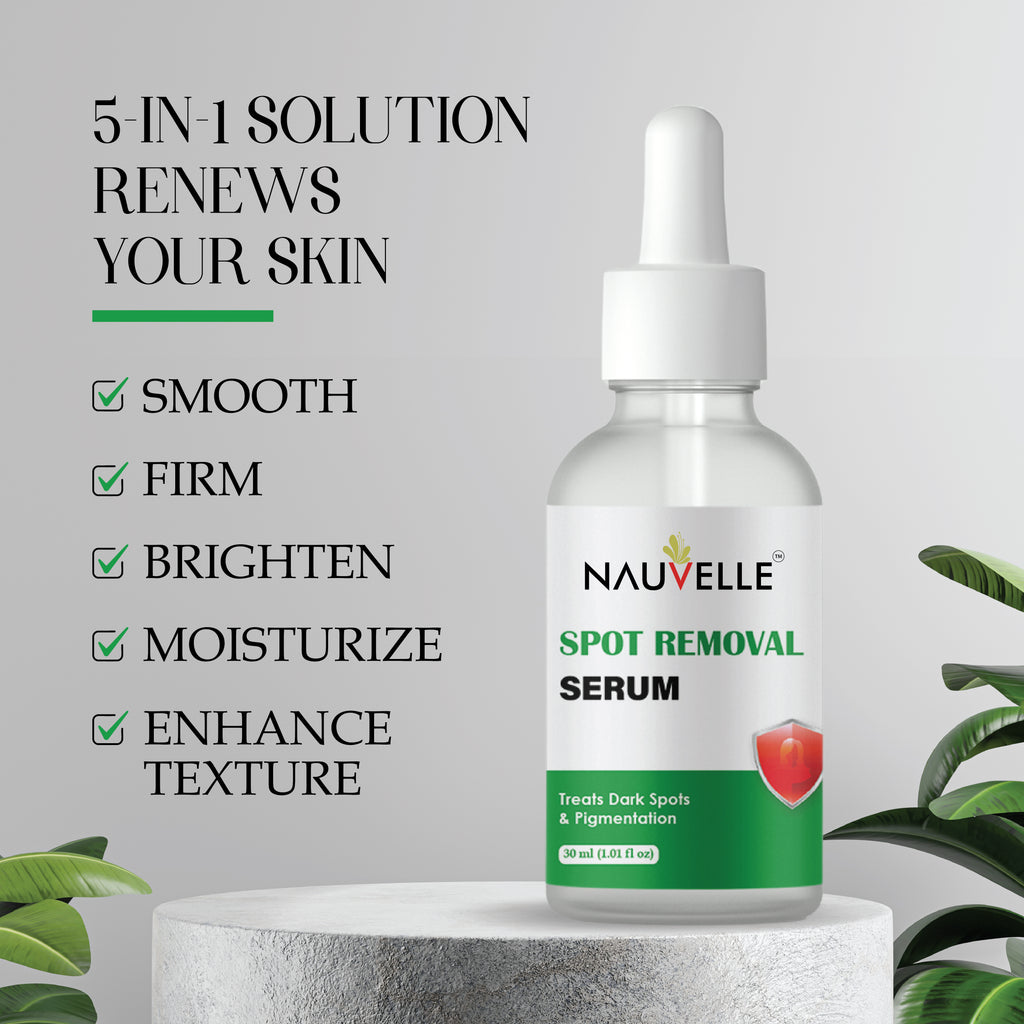 Nauvelle Spot Removal Serum, Treats Dark Spots & Pigmentation, 30ml (1.01 fl oz)